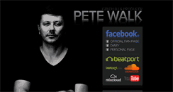 Desktop Screenshot of petewalk.cz